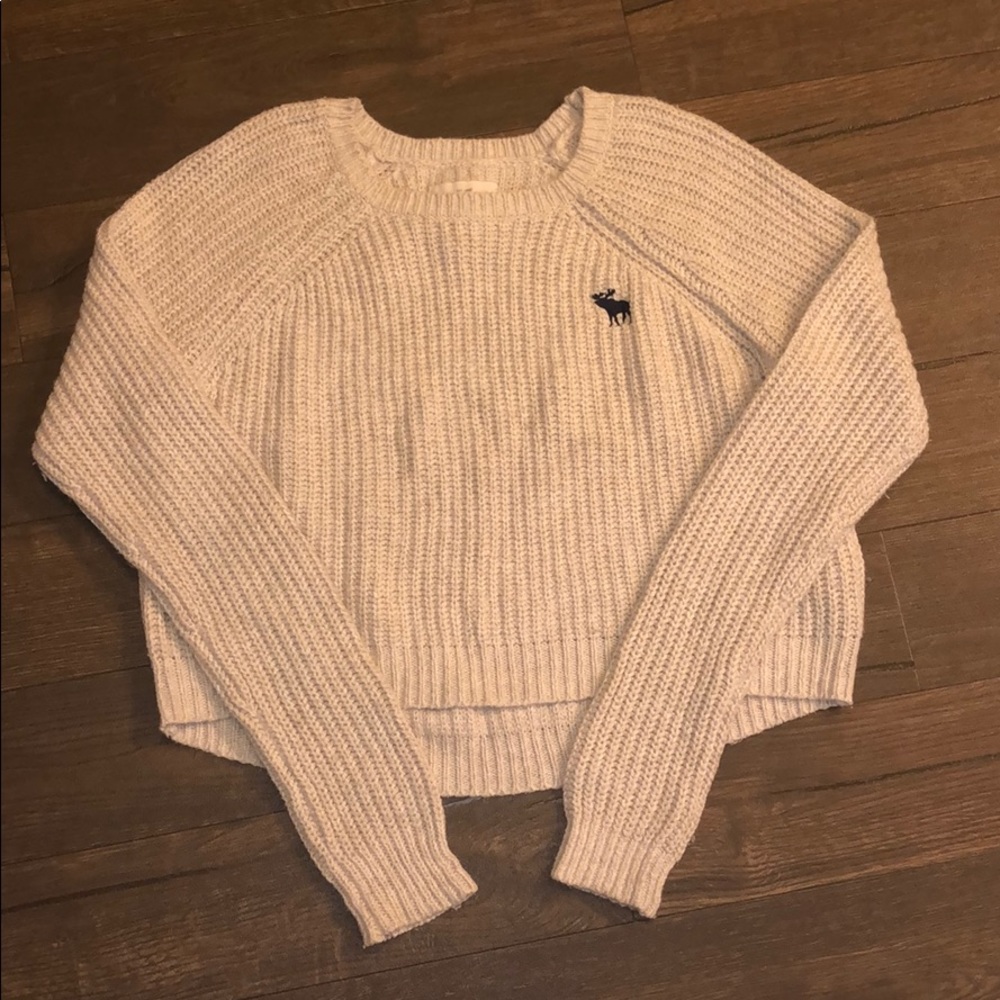 Abercrombie and Fitch knit cropped sweater